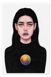 Poster Your Eyes Your Lips Your Soul - Tomasz Mro