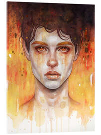 Acrylglasbild Flame - Tomasz Mro