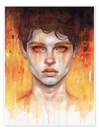 Wandbild Flame - Tomasz Mro