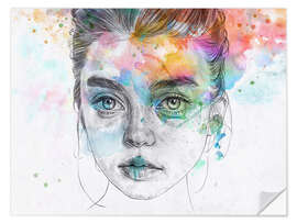 Wandsticker A Fragile Rainbow