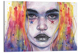 Alubild Rainbow Sketch