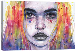 Leinwandbild Rainbow Sketch