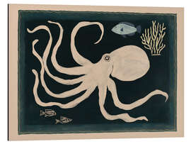 Magnettafel Oktopus-Szene
