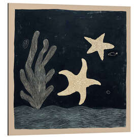Alubild Seestern - ThingDesign