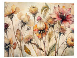 Gallery Print Getrocknete Blumen