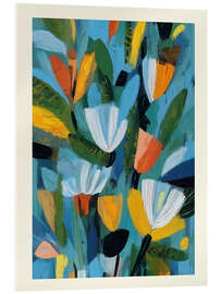 Acrylglasbild Waltz des wilden Gartens - Branka Kodžoman