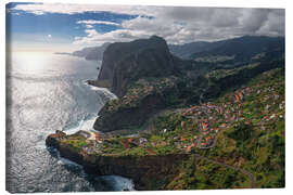 Canvas print The Northern Coast of Madeira - Martin Podt