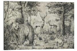 Alubild Der lebende Wald - Mike Koubou