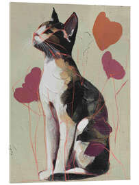 Acrylglasbild Kontur eines Gefühls - DejaReve