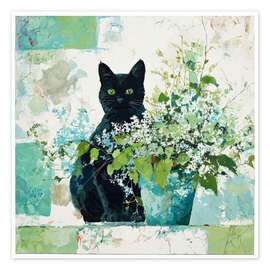 Wandbild Wo Stille Gestalt annimmt - DejaReve