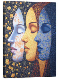 Leinwandbild Die drei Musen