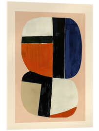 Acrylglasbild Rhythmus der Farbe I