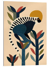 Gallery Print Sonnenaufgangslemur