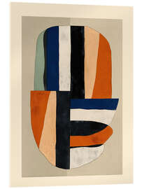 Acrylglasbild Rhythmus der Farbe II