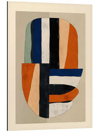 Alubild Rhythmus der Farbe II