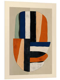 Hartschaumbild Rhythmus der Farbe II