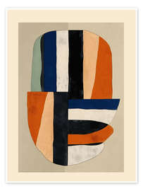 Poster Rhythmus der Farbe II