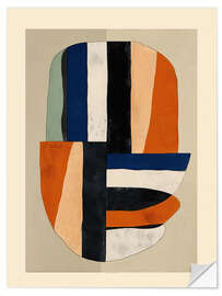 Wandsticker Rhythmus der Farbe II