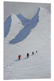 Gallery Print Spuren im Schnee