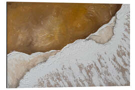 Alubild Brandung - Lisa Auer