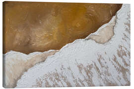 Leinwandbild Brandung - Lisa Auer