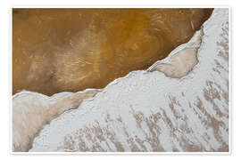 Wandbild Brandung - Lisa Auer