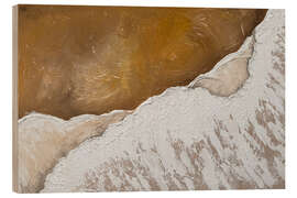 Holzbild Brandung - Lisa Auer