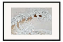 Gerahmter Kunstdruck White Water