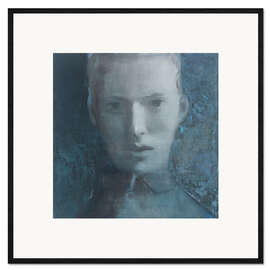 Gerahmter Kunstdruck Blue History