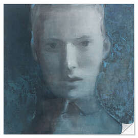 Wandsticker Blue History