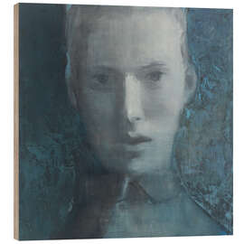 Holzbild Blue History