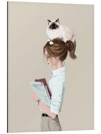 Tableau en aluminium Monday Muse