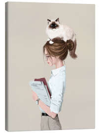 Leinwandbild Montagsmuse