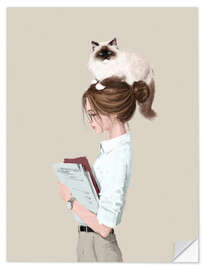 Wandsticker Montagsmuse