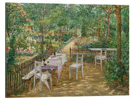 Alubild Summer in the Garden - Theodor von Hörmann