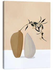 Leinwandbild Paar Vasen - Branka Kodžoman