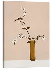 Leinwandbild Blumen in der Vase