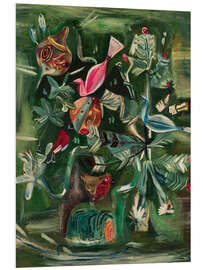 Hartschaumbild Weihnachtsbaum