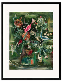 Gerahmter Kunstdruck Weihnachtsbaum