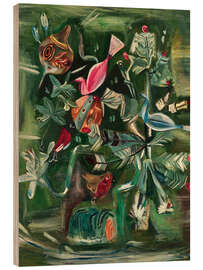 Holzbild Weihnachtsbaum