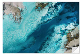 Wandsticker Salzwasserpassage