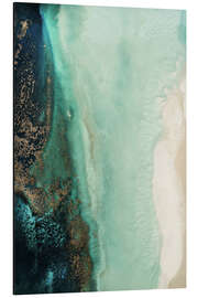 Magnettafel Jadewasser