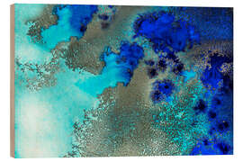 Holzbild Riffresonanz - Petra Meikle