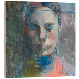 Holzbild Sombre - Elena Zolotnitsky