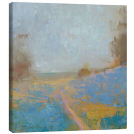 Leinwandbild Mustard Field - Elena Zolotnitsky