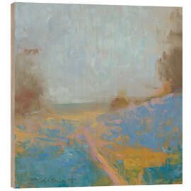 Holzbild Mustard Field - Elena Zolotnitsky