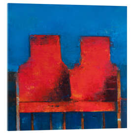 Acrylglasbild Hot &amp; Hotter - Elena Zolotnitsky