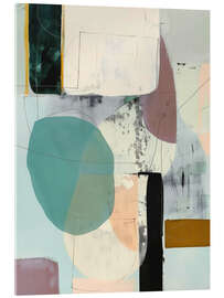 Acrylglasbild Küstengeometrie II - Branka Kodžoman