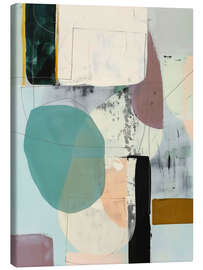 Leinwandbild Küstengeometrie II