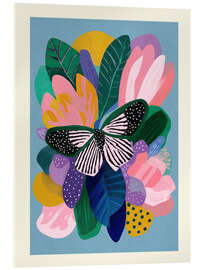 Acrylglasbild Schmetterlingsblüte